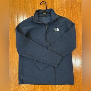 The North Face Dark Blue Quarter-Zip Pullover